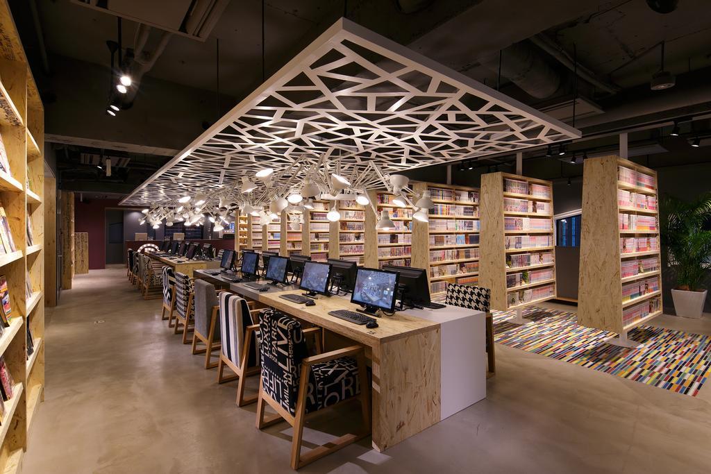 Booth Netcafe & Capsule Hotel โตเกียว ภายนอก รูปภาพ