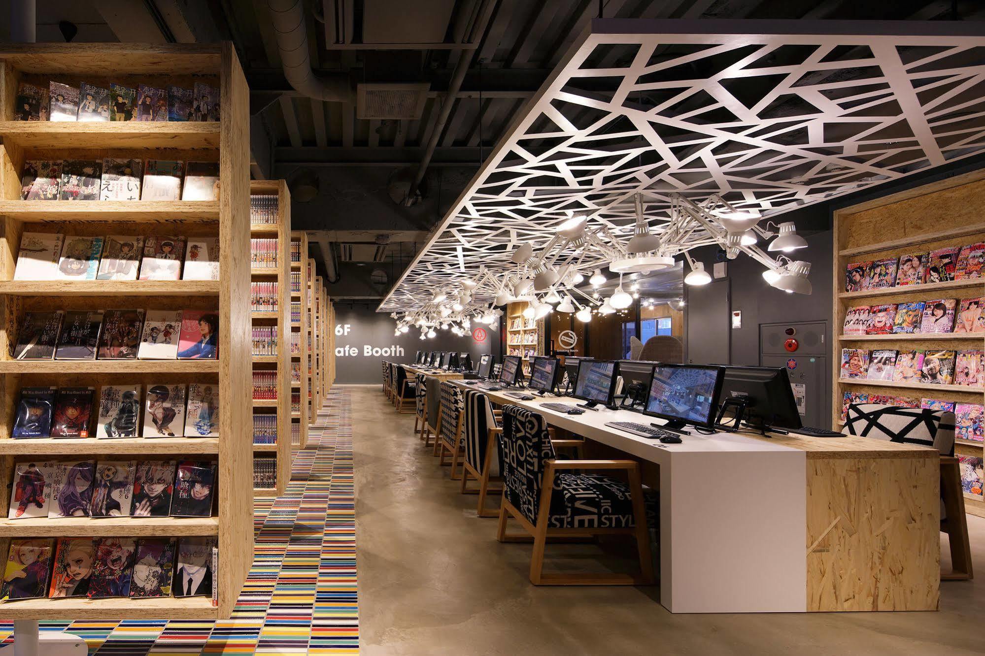 Booth Netcafe & Capsule Hotel โตเกียว ภายนอก รูปภาพ